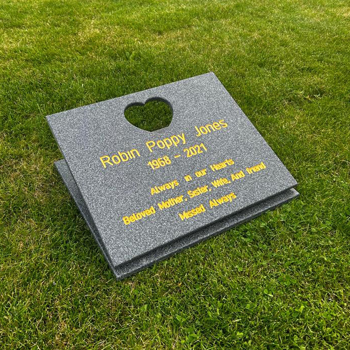 My Heart Memorial Stone