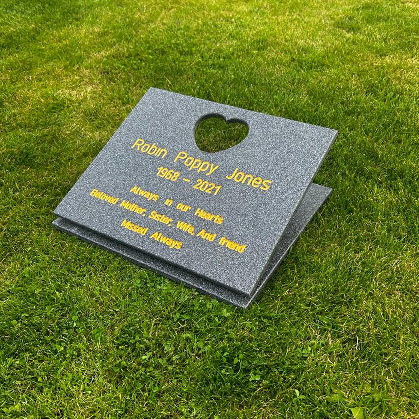 My Heart Memorial Stone