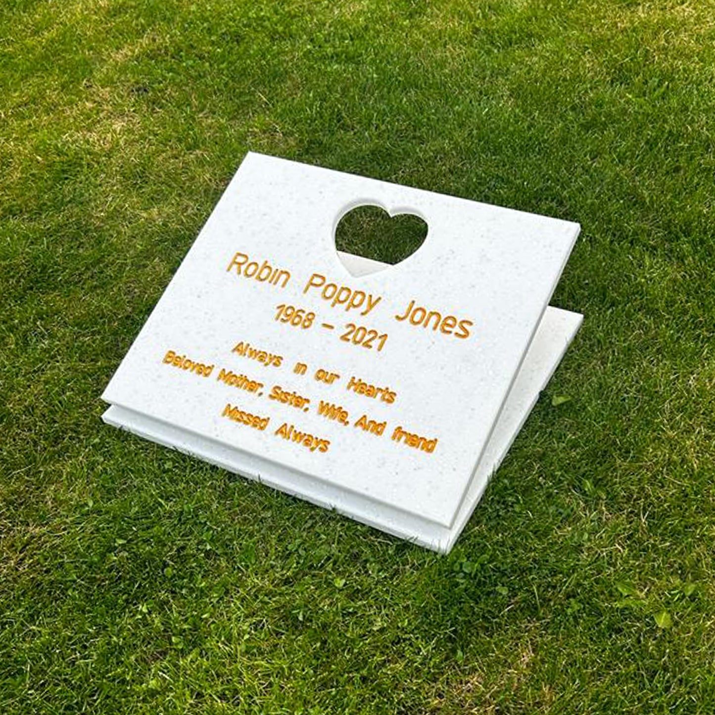 My Heart Memorial Stone