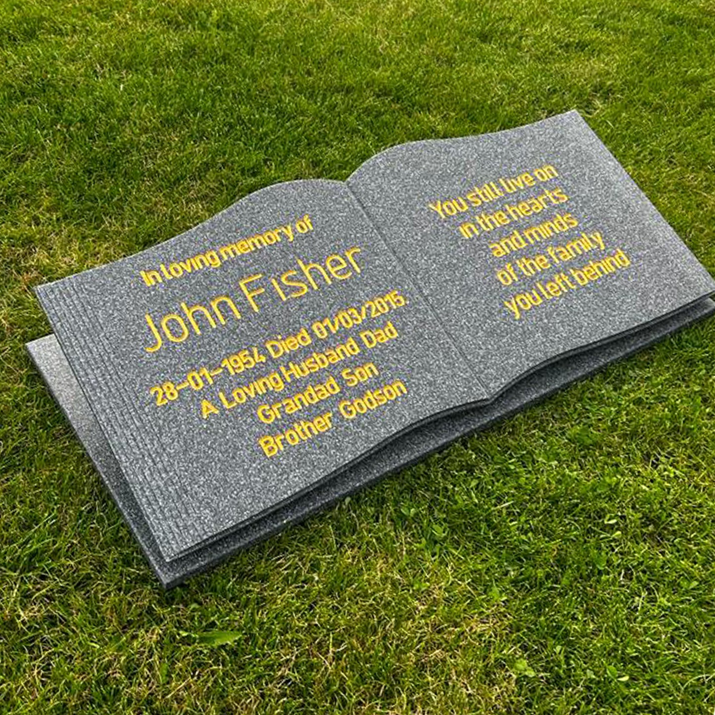 The Ledger Memorial Stone