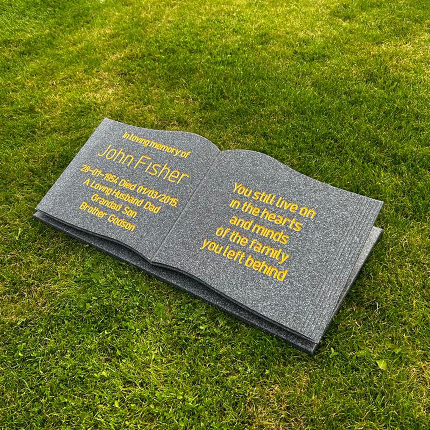 The Ledger Memorial Stone